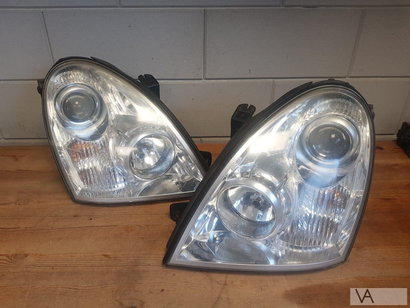 Ssangyong Rexton 2006 - 2010 koplamp links rechts facelift, Auto-onderdelen, Gebruikt, -, -, Ophalen of Verzenden