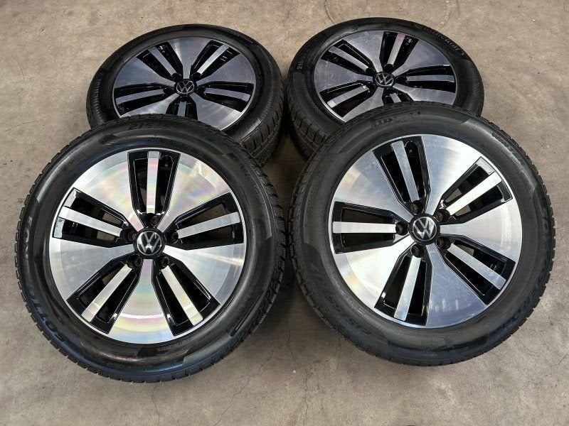 17 inch originele Montpellier velgen + winterbanden Volkswag, Pneus et Jantes, Pneus hiver, -, 17 pouces