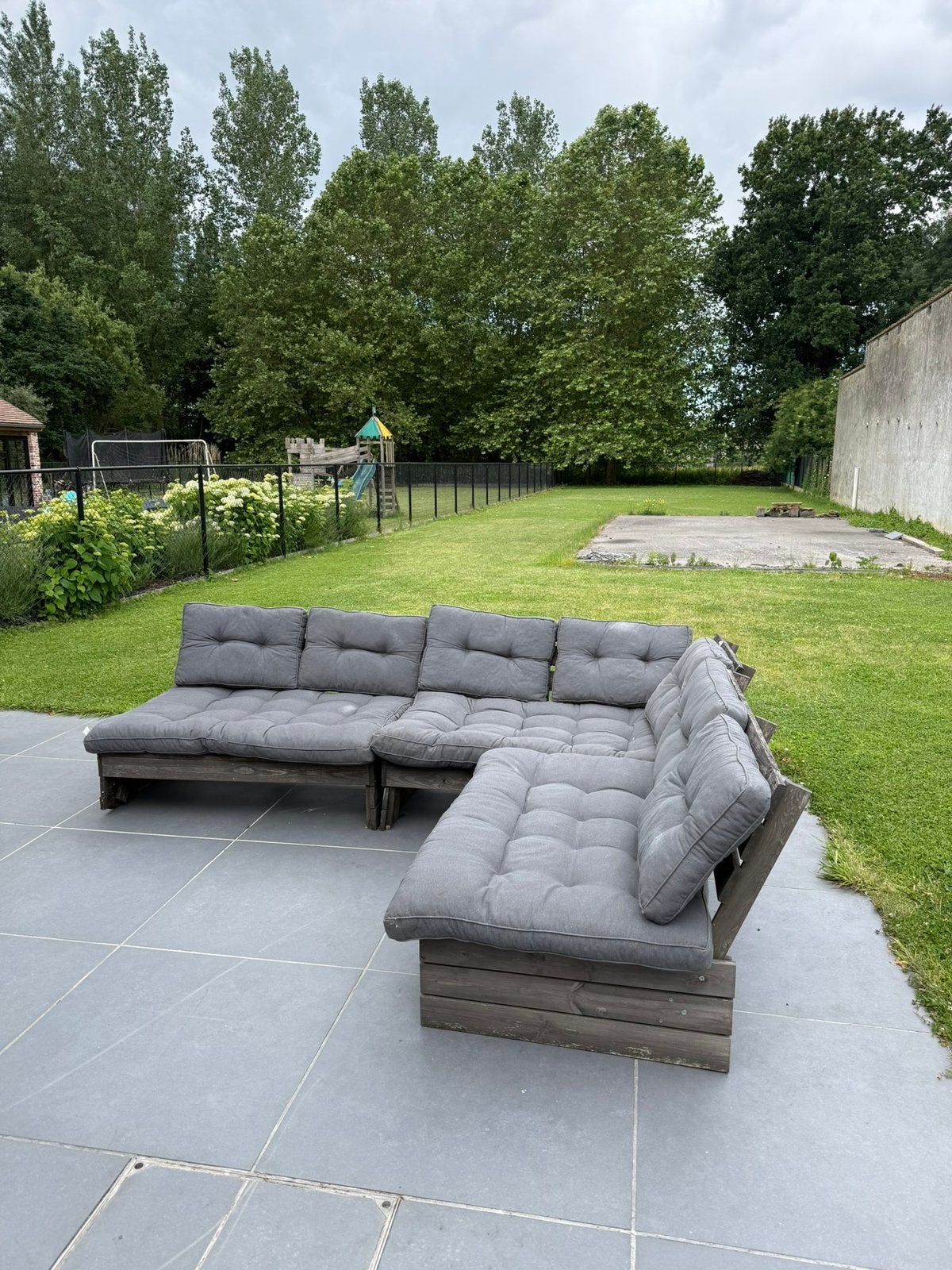 Tuinset lounge, Ophalen, Gebruikt, 6 zitplaatsen, Tuinset