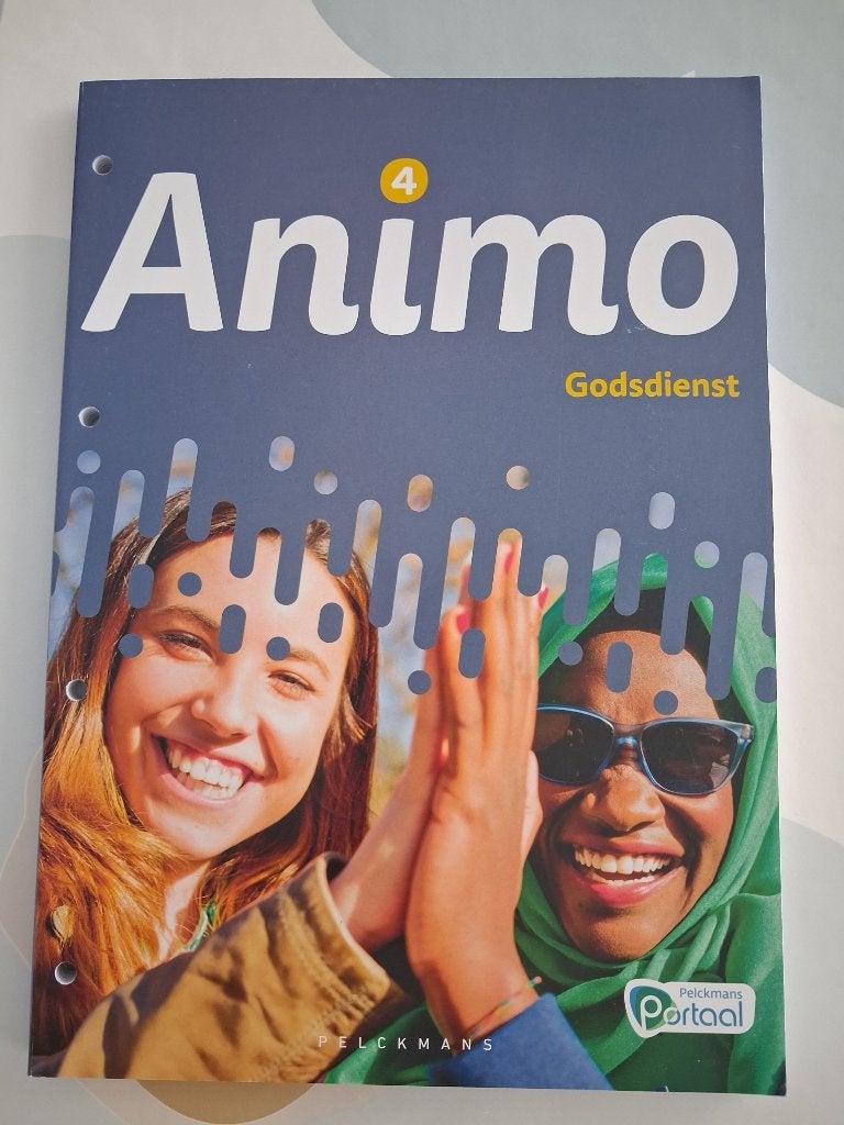 Animo - 4de middelbaar, Ophalen, ASO, Godsdienst en Levensbeschouwing, Zo goed als nieuw