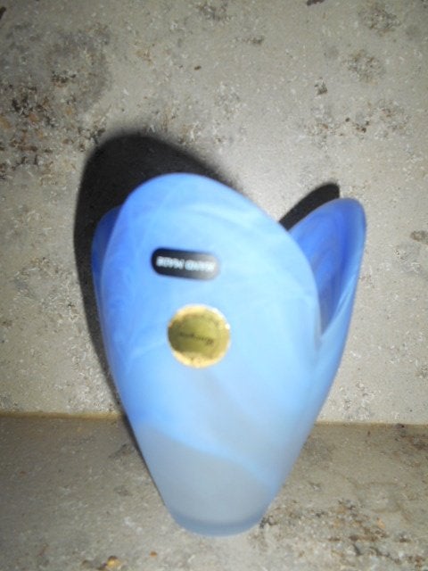 Nouveau vase bleu - Pologne, Antiquités & Art, Enlèvement ou Envoi