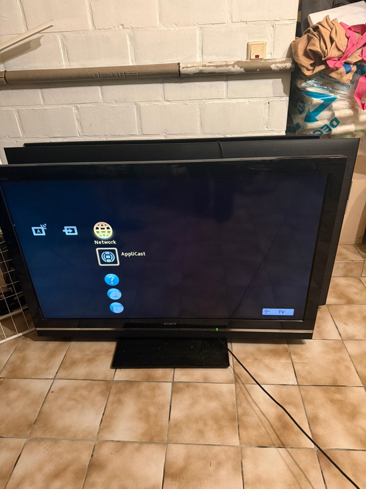 Sony KDL-52V5500 52 inch Full HD LCD TV, Ophalen, Gebruikt, LCD, Sony