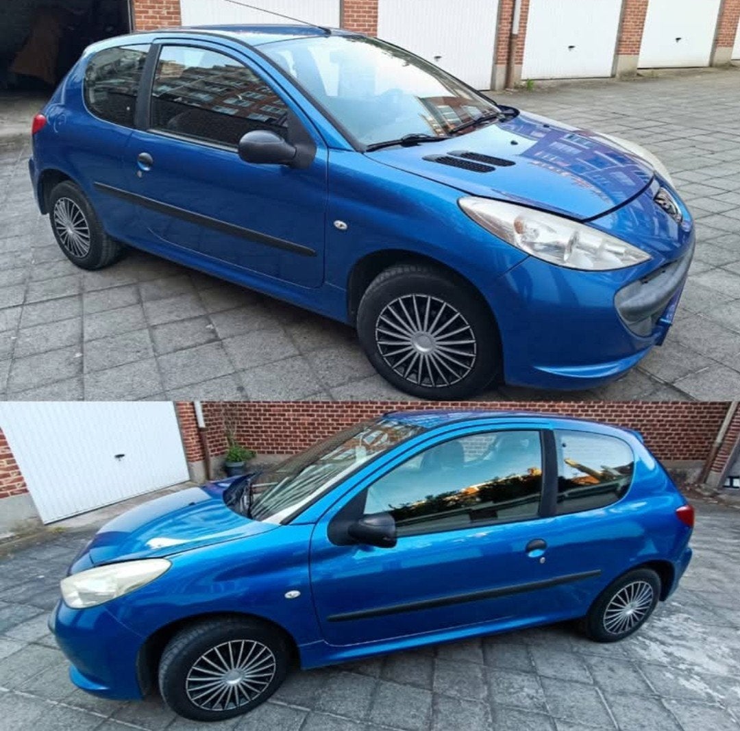 Peugeot 206+ 1.1 essence Euro 5, manuelle, 107.000km, LEZ ok, Auto's, Voorwielaandrijving, Stof, Zwart, 4 cilinders