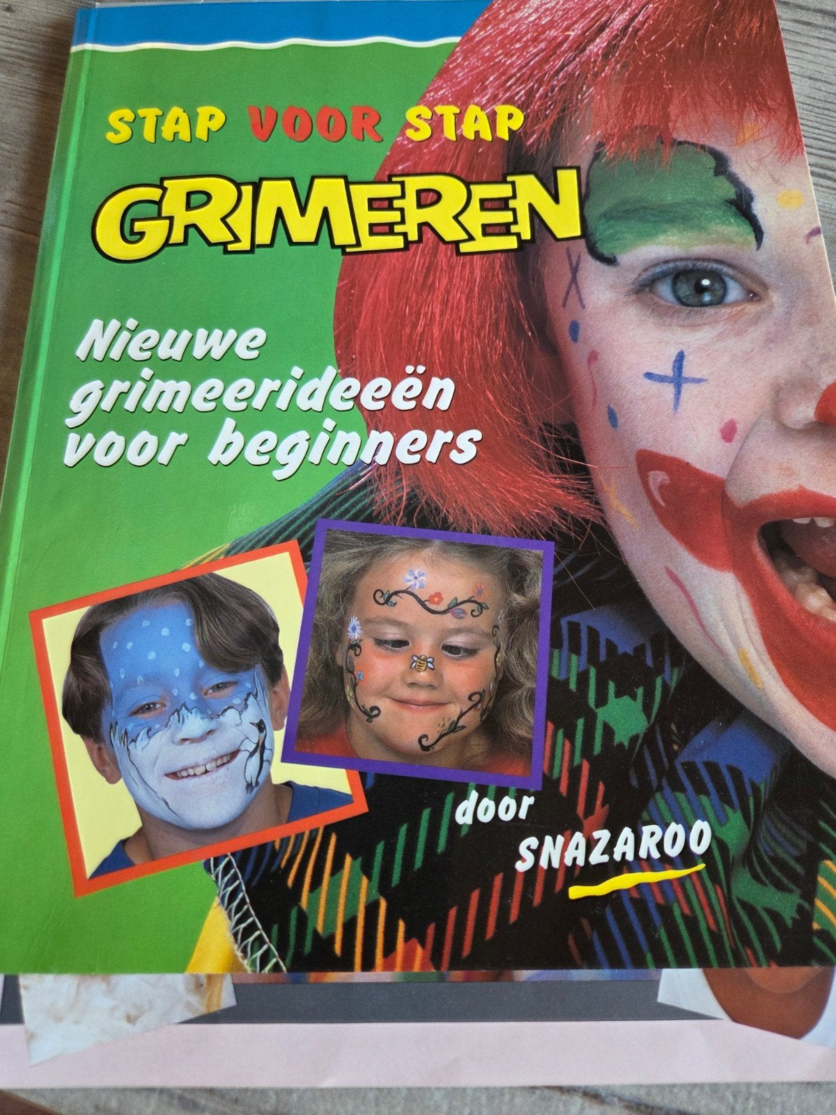 Snazaroo - Stap voor stap grimeren, Boeken, Kunst en Cultuur | Dans en Theater, Nieuw, Ophalen of Verzenden, Snazaroo, Overige onderwerpen