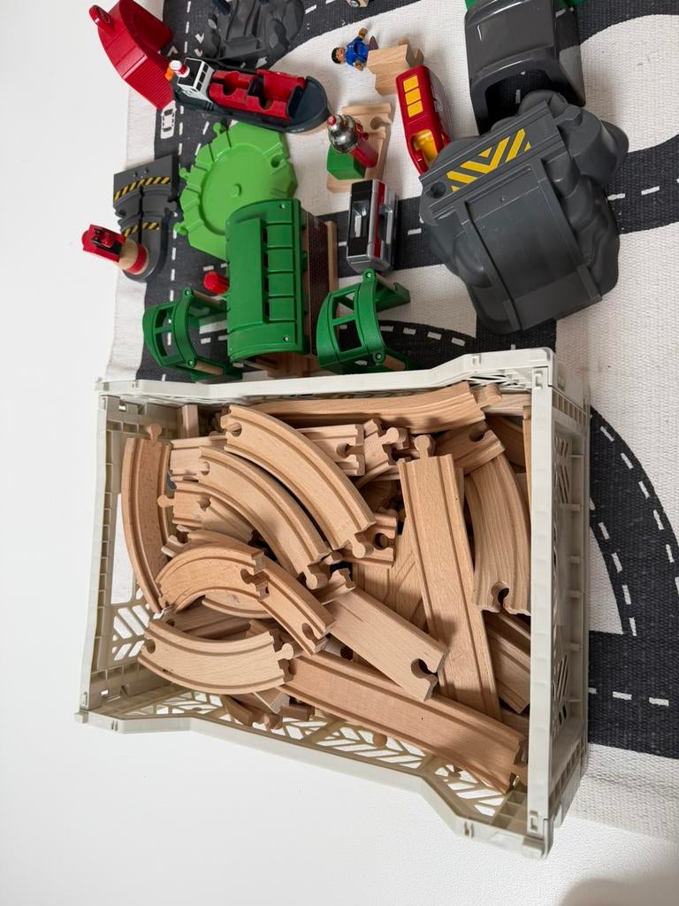 Brio treinset, Kinderen en Baby's, Ophalen, Zo goed als nieuw