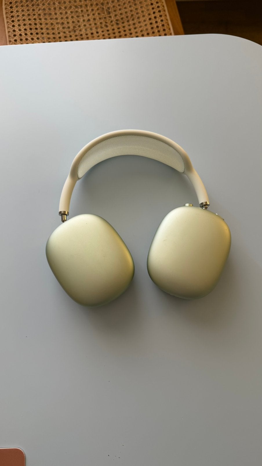Apple AirPods Max in de prachtige kleur Groen., Réduction de bruit, Comme neuf, Enlèvement, Vert