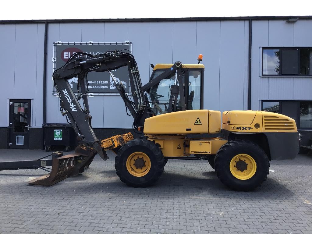 Mecalac 12 MXT, Enlèvement, Excavatrice