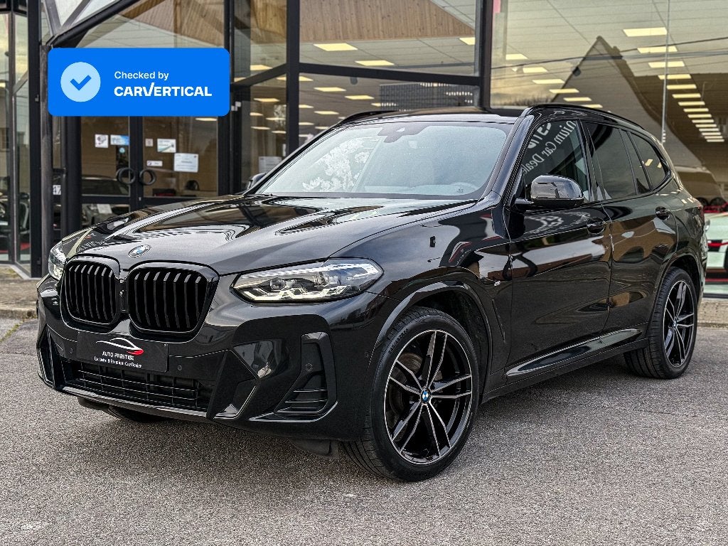 BMW X3 xDrive20d AS M-Sport Black Edition CAM360 CARPLAY FUL, Automaat, 1995 cc, Euro 6, 4 cilinders
