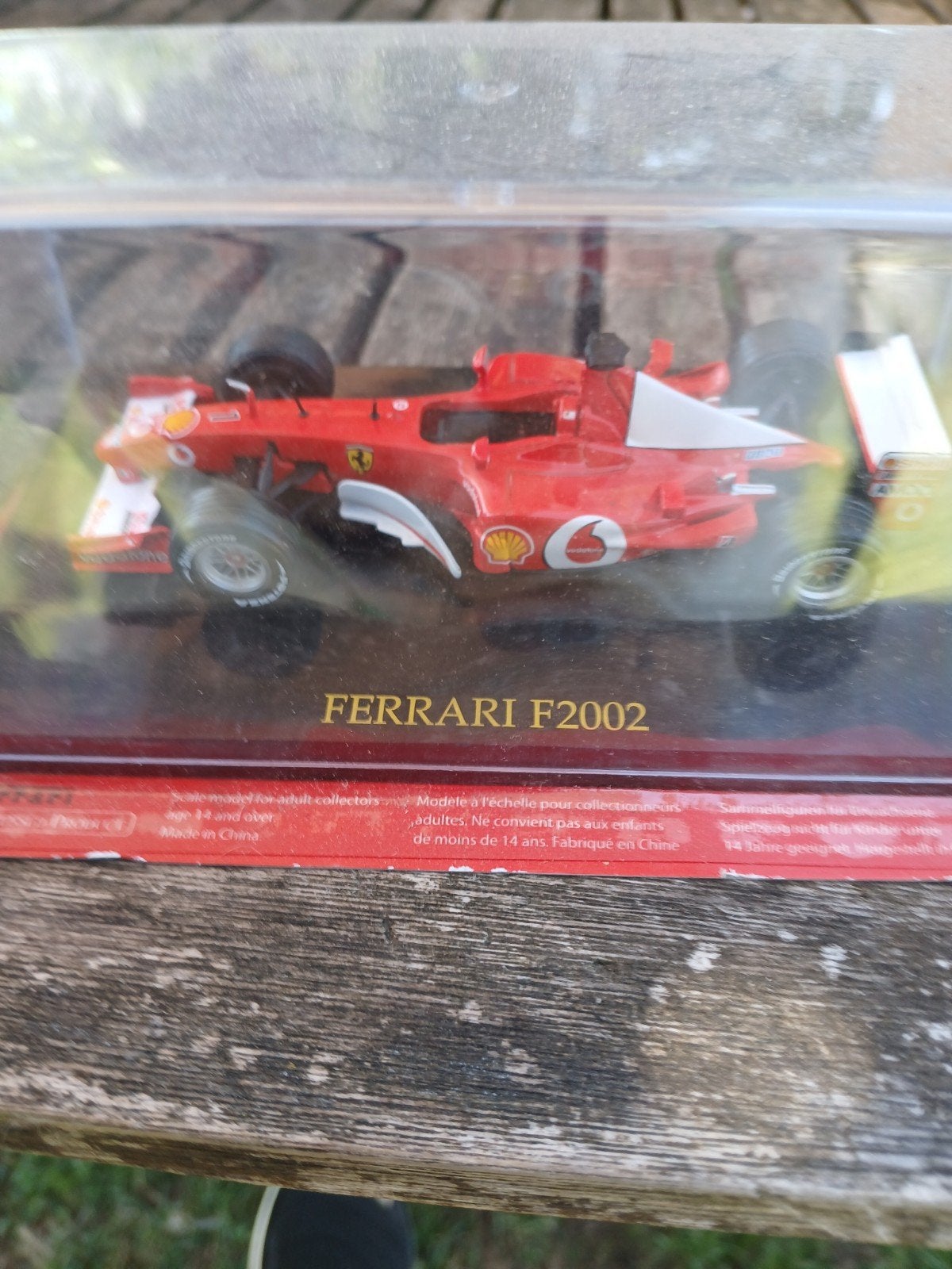 Ferrari  f2002, Ophalen