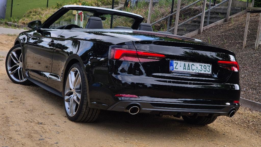 Audi A5 Cabrio QUATTRO 2.0T full S-Line! Nieuwstaat., Autos, Phares entièrement LED, Achat, Euro 6, Entreprise