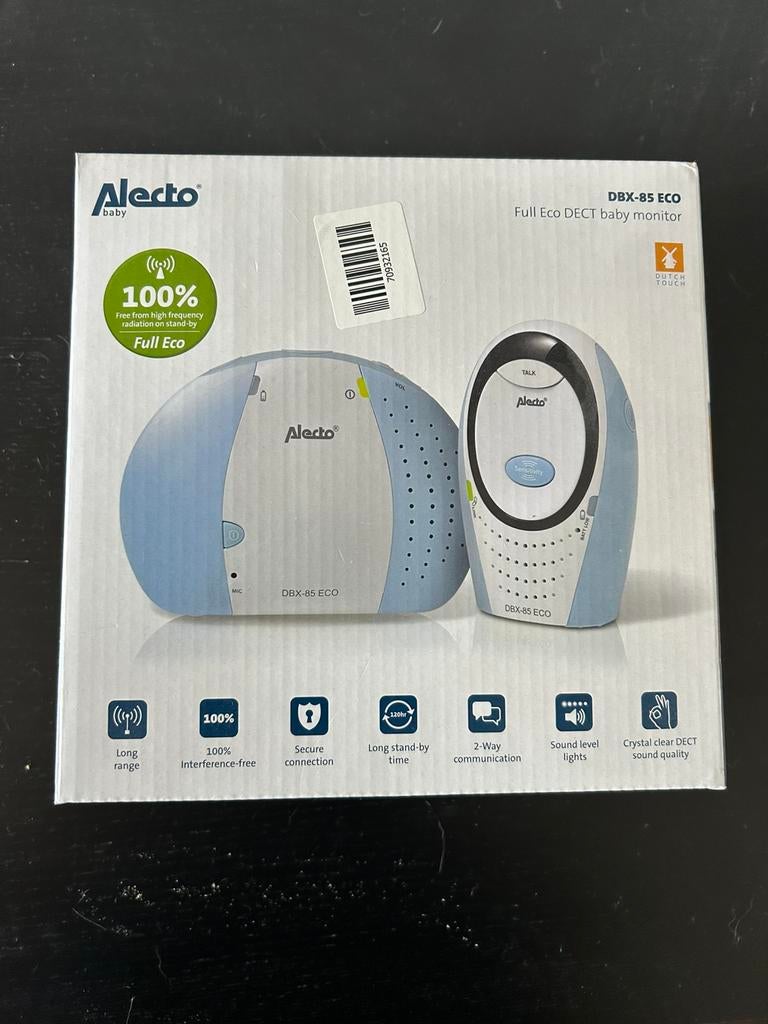 Alecto DBX-85 babyfoon, Enlèvement, Comme neuf