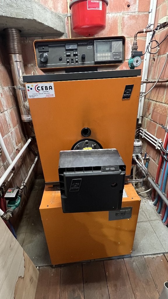 Chaudière Mazout 35kw année 1999, Enlèvement, Utilisé, 80 cm ou plus, 60 à 150 cm