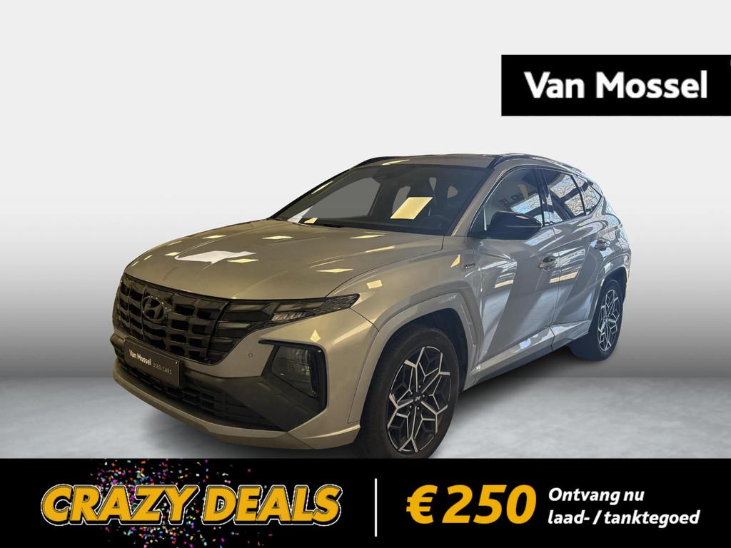 Hyundai Tucson 1.6 T-GDi 48V Shine 4WD 7-DCT, Auto's, Automaat, Stof, 1600 cc, 1650 kg