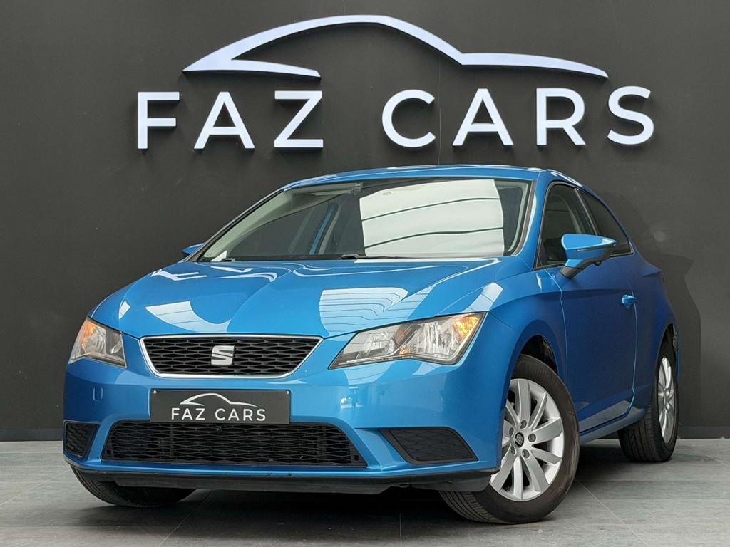 SEAT Leon SC 1.2 TSI Style * GPS + CAMERA + GARANTIE *, Auto's, Seat, Voorwielaandrijving, Euro 5, Zwart, Bedrijf