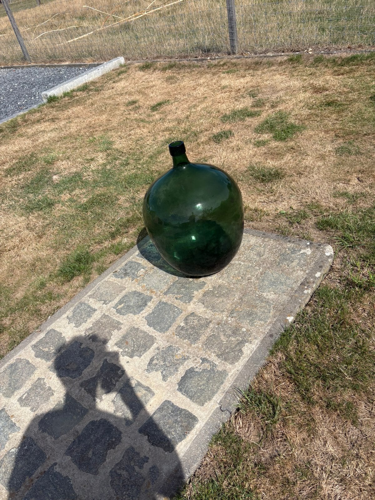 Glazen vaas, Tuin en Terras, Tuinvazen, Ophalen, Zo goed als nieuw