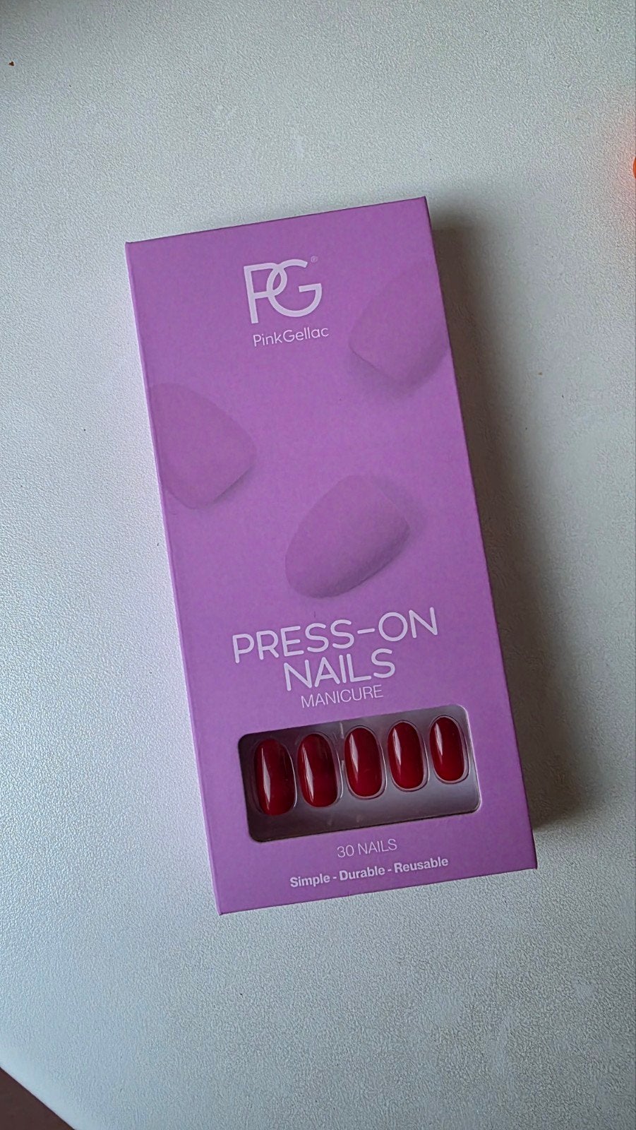 Pink Gellac press on nails, Handtassen en Accessoires, Overige Accessoires, Ophalen of Verzenden