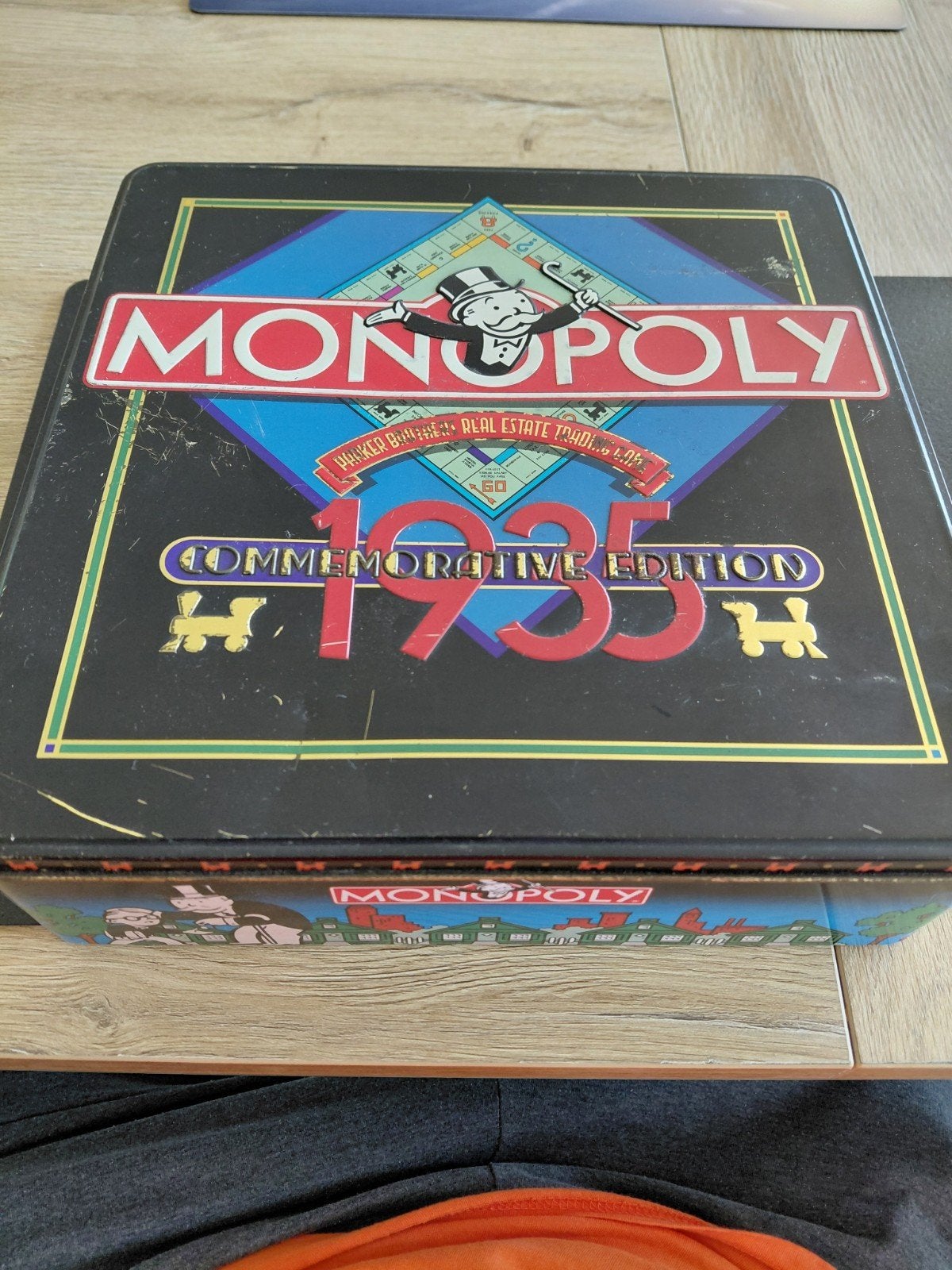 Monopoly game, editie 1935, speciale herdenkingseditie, Ophalen of Verzenden, Zo goed als nieuw, Overige typen