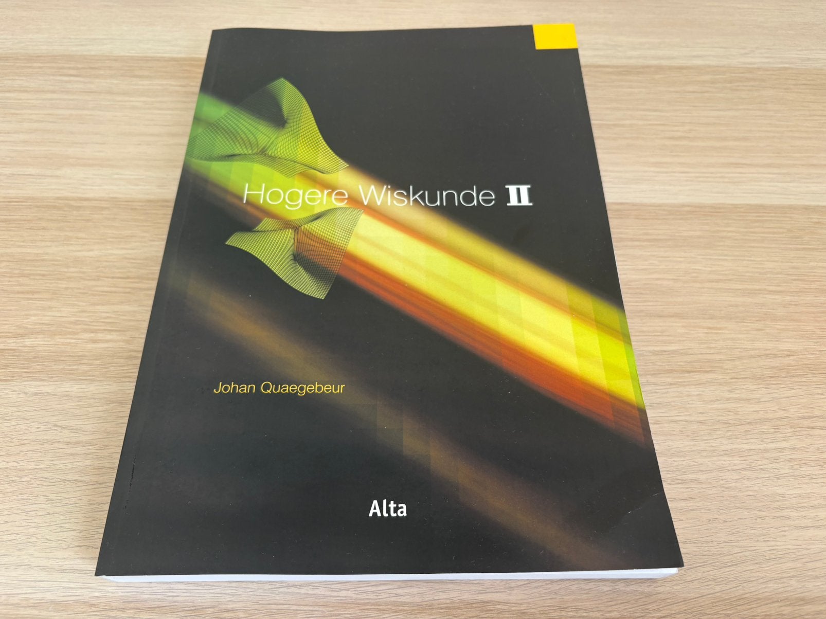 Hogere Wiskunde II – Johan Quagebeur (editie 2023), Ophalen, Nieuw, Hoger Onderwijs