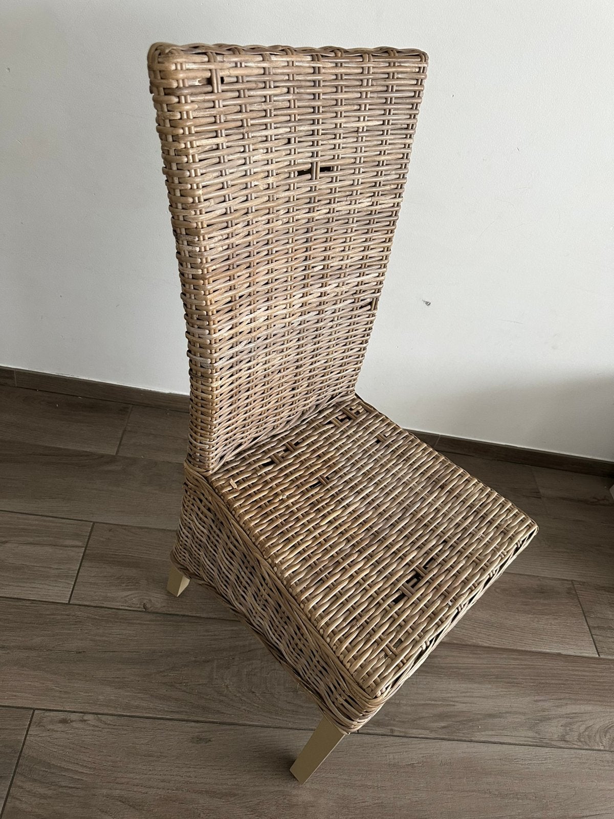 Lot de 6 chaises en rotin Maison du Monde, Maison & Meubles, Osier ou Rotin, Autres couleurs, Enlèvement, Cinq, Six Chaises ou plus