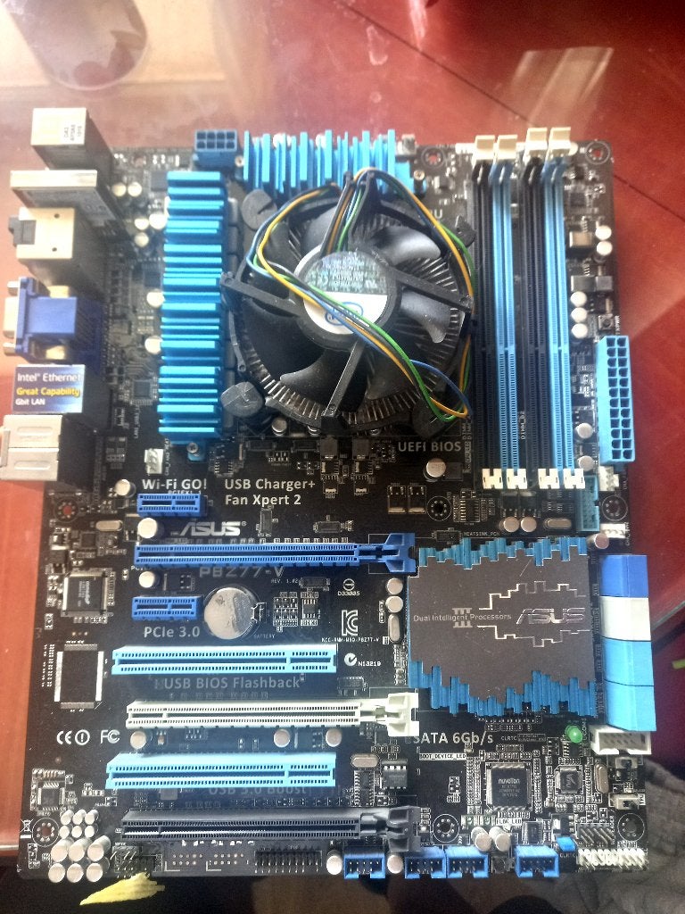 Asus P8Z77-V met i7-3770K, Computers en Software, Moederborden, Gebruikt, Verzenden, DDR3, LGA 1155