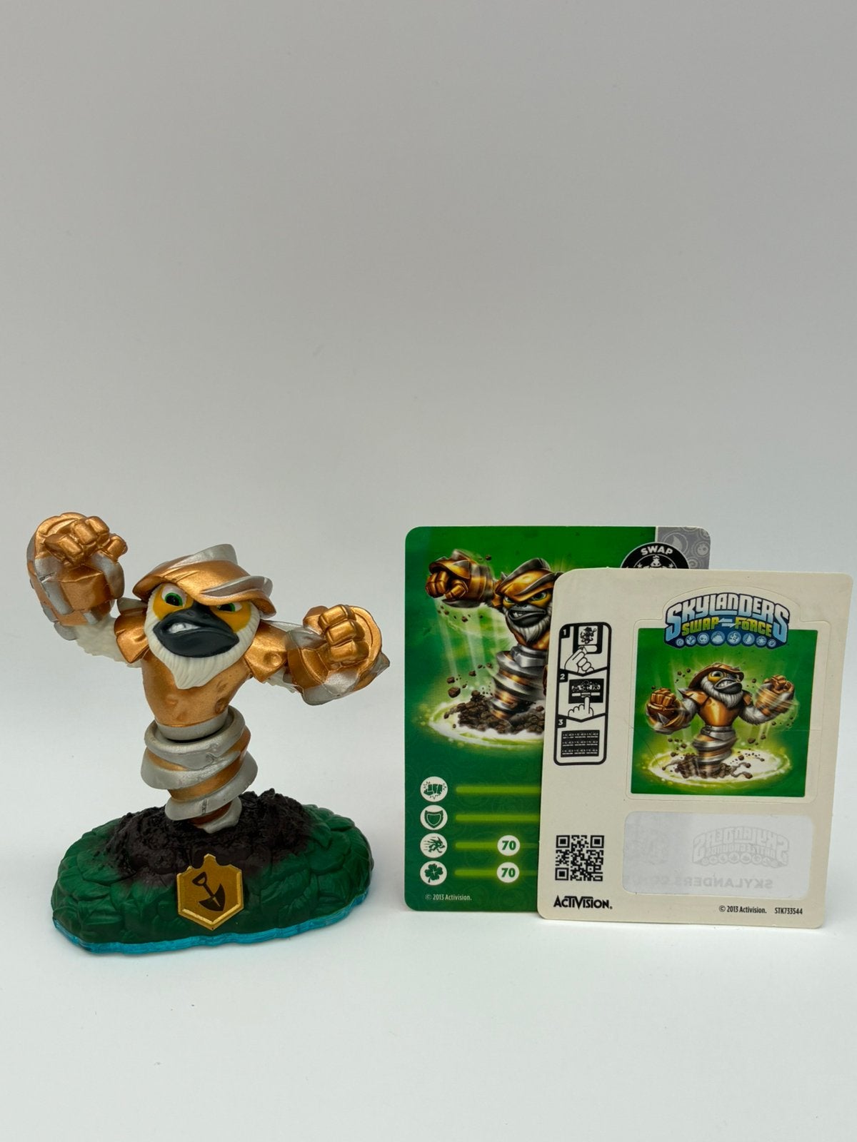 Skylanders Swap Force Grilla Drilla met sticker en kaartje, Games en Spelcomputers, Verzenden, Zo goed als nieuw