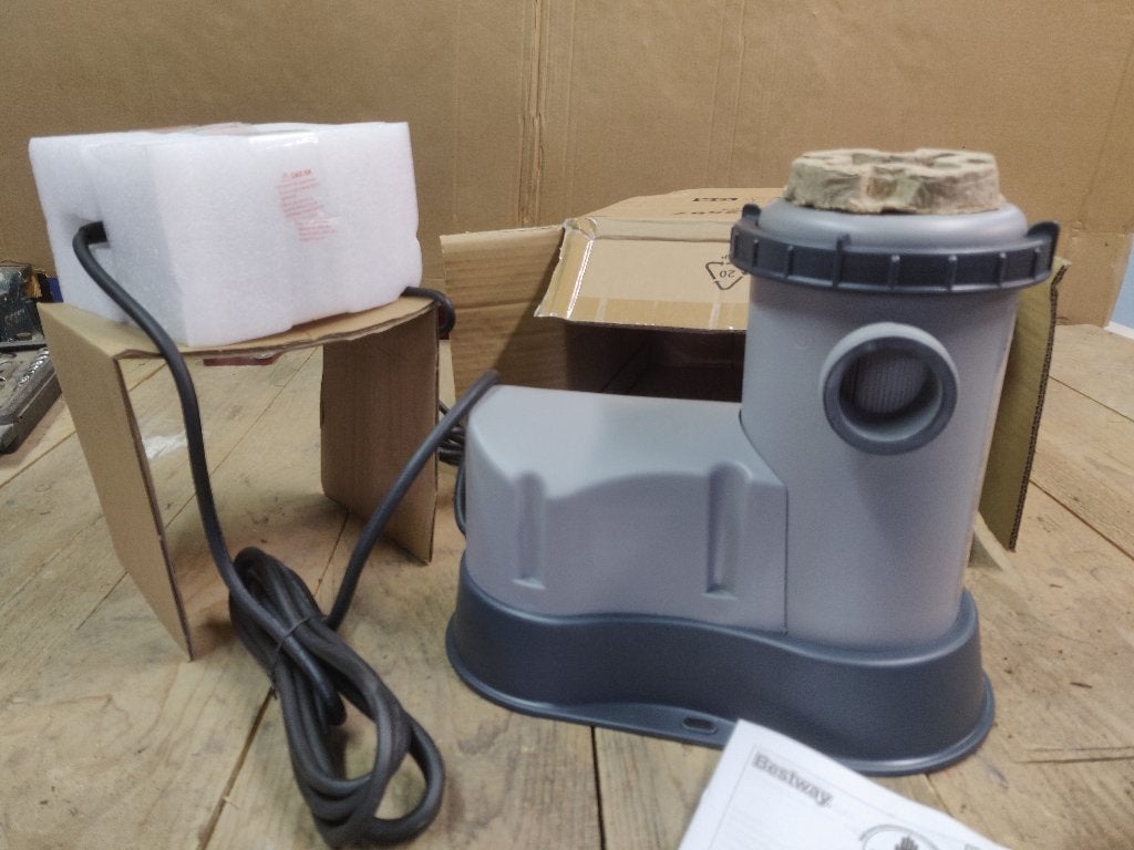 Bestway pomp met filter, Tuin en Terras, Ophalen, Nieuw, Zwembadpomp