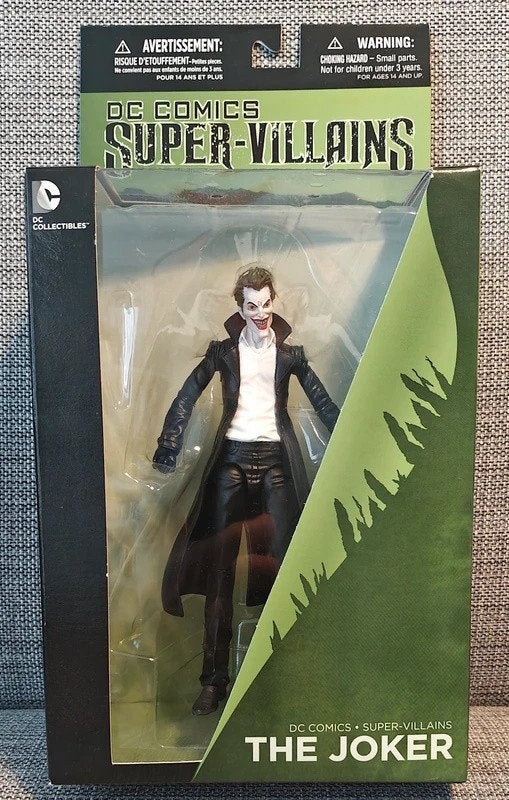 DC Collectibles Super Villains The Joker Action Figure, Verzamelen, Ophalen of Verzenden, Zo goed als nieuw