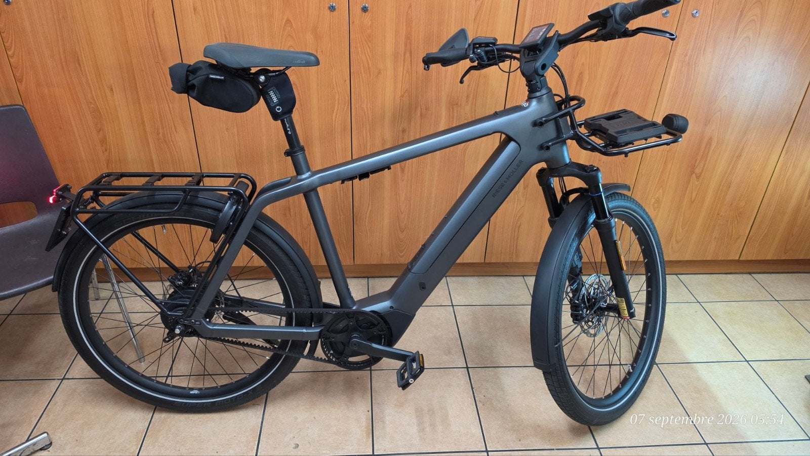 vend Riese & Muller speed pedelec taille 58, Fietsen en Brommers, Elektrische fietsen, Zo goed als nieuw, 50 km per accu of meer