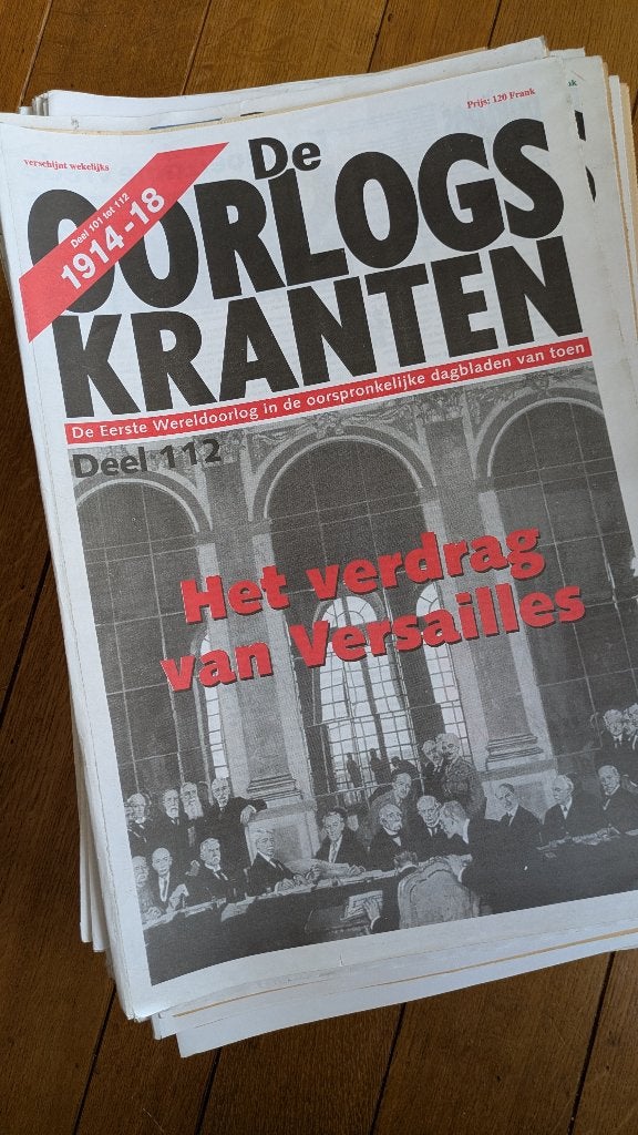 De oorlogskranten: volledige 112-delige set, Verzamelen, Ophalen, 1920 tot 1940, Krant