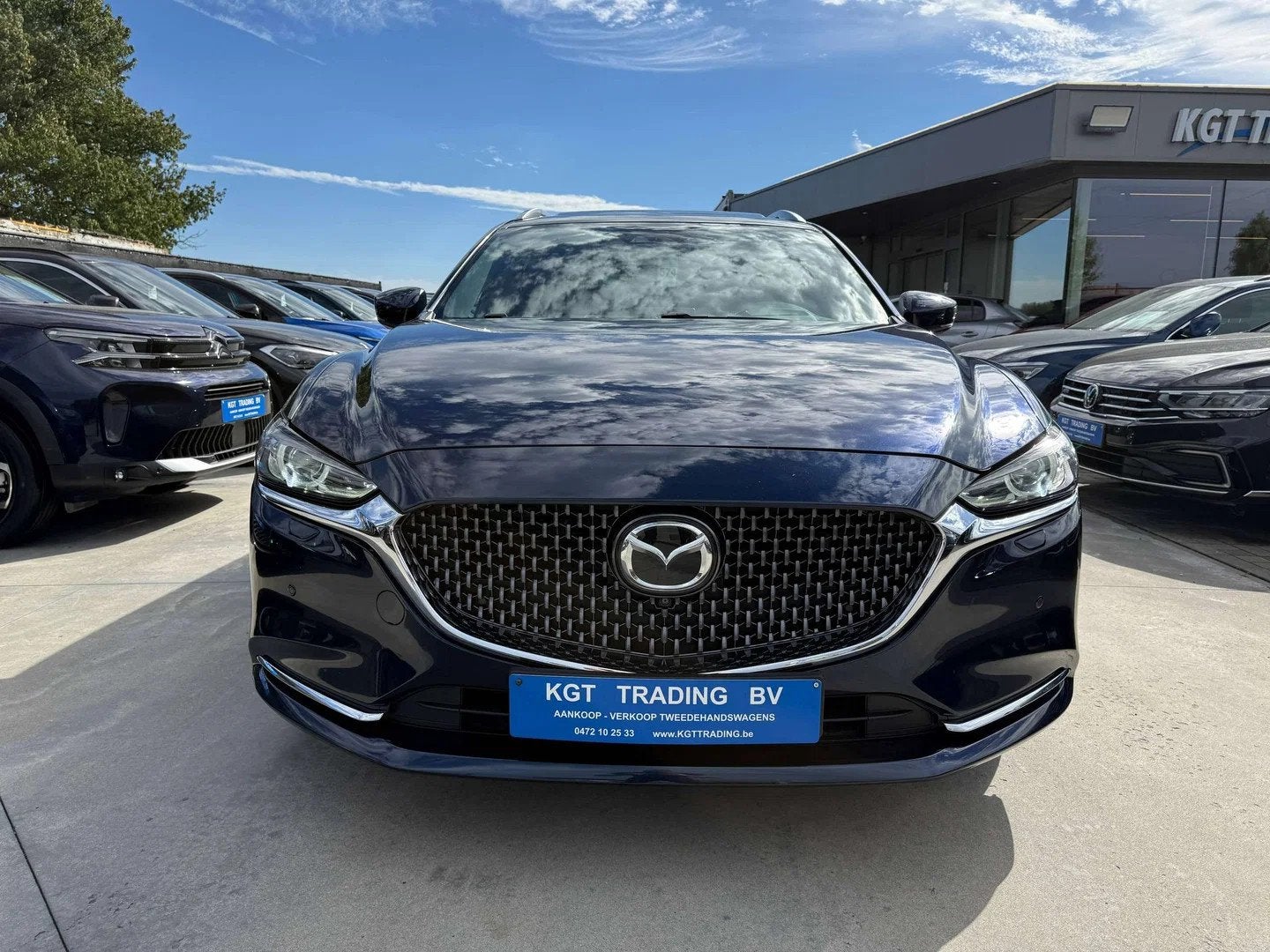 Mazda 6 2.0i SKYACTIV NAVIGATIE LEDER OPENDAK BOSE CARPLAY 3, Cuir, Achat, Euro 6, Entreprise