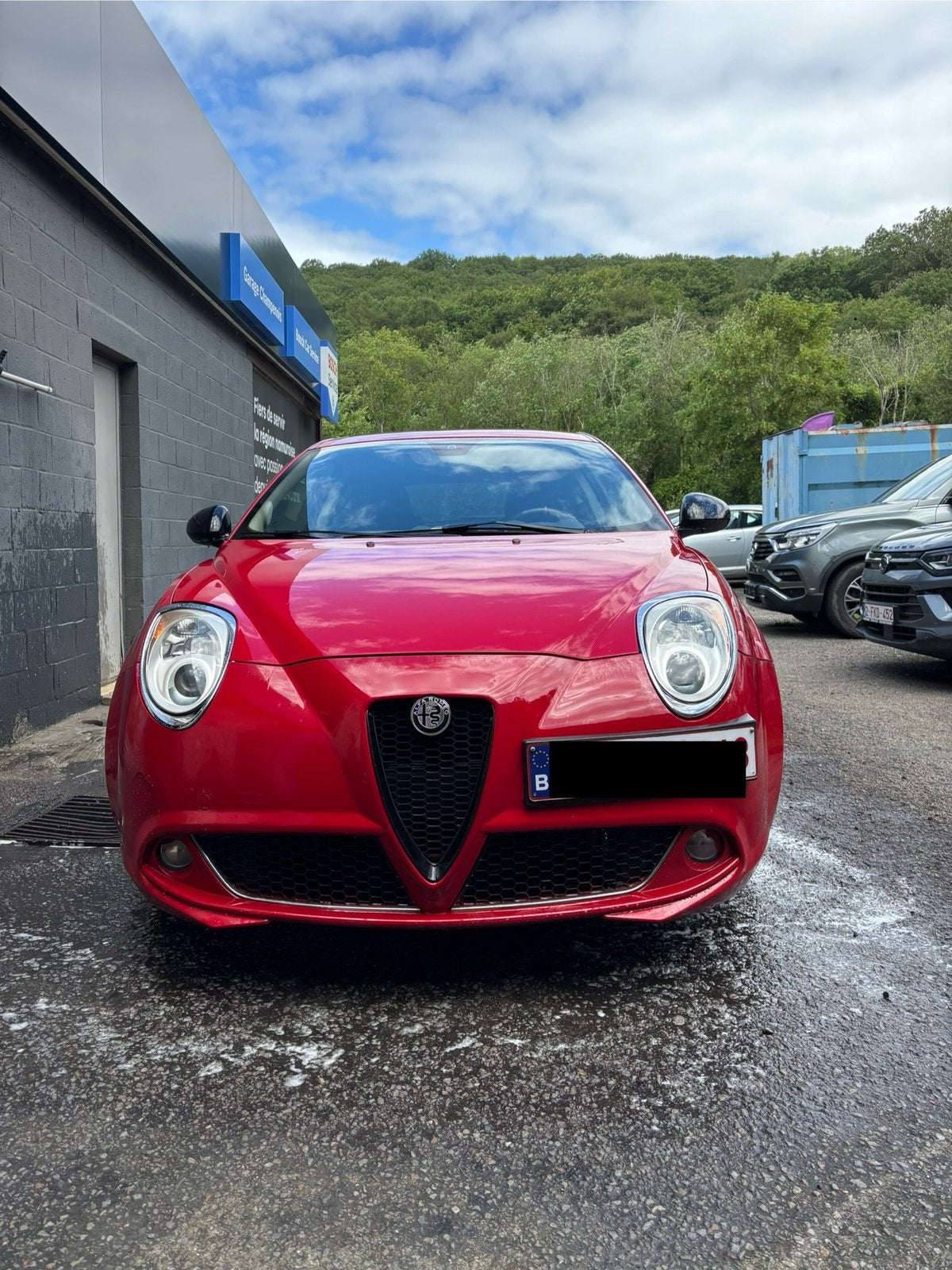 Alfa romeo mito, Autos, Alfa Romeo, Rouge, Euro 5, Achat, Noir