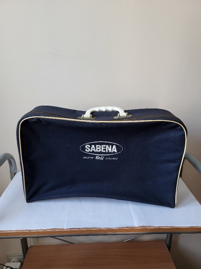 Sac de cabine vintage SABENA – Années 60/70, Enlèvement ou Envoi