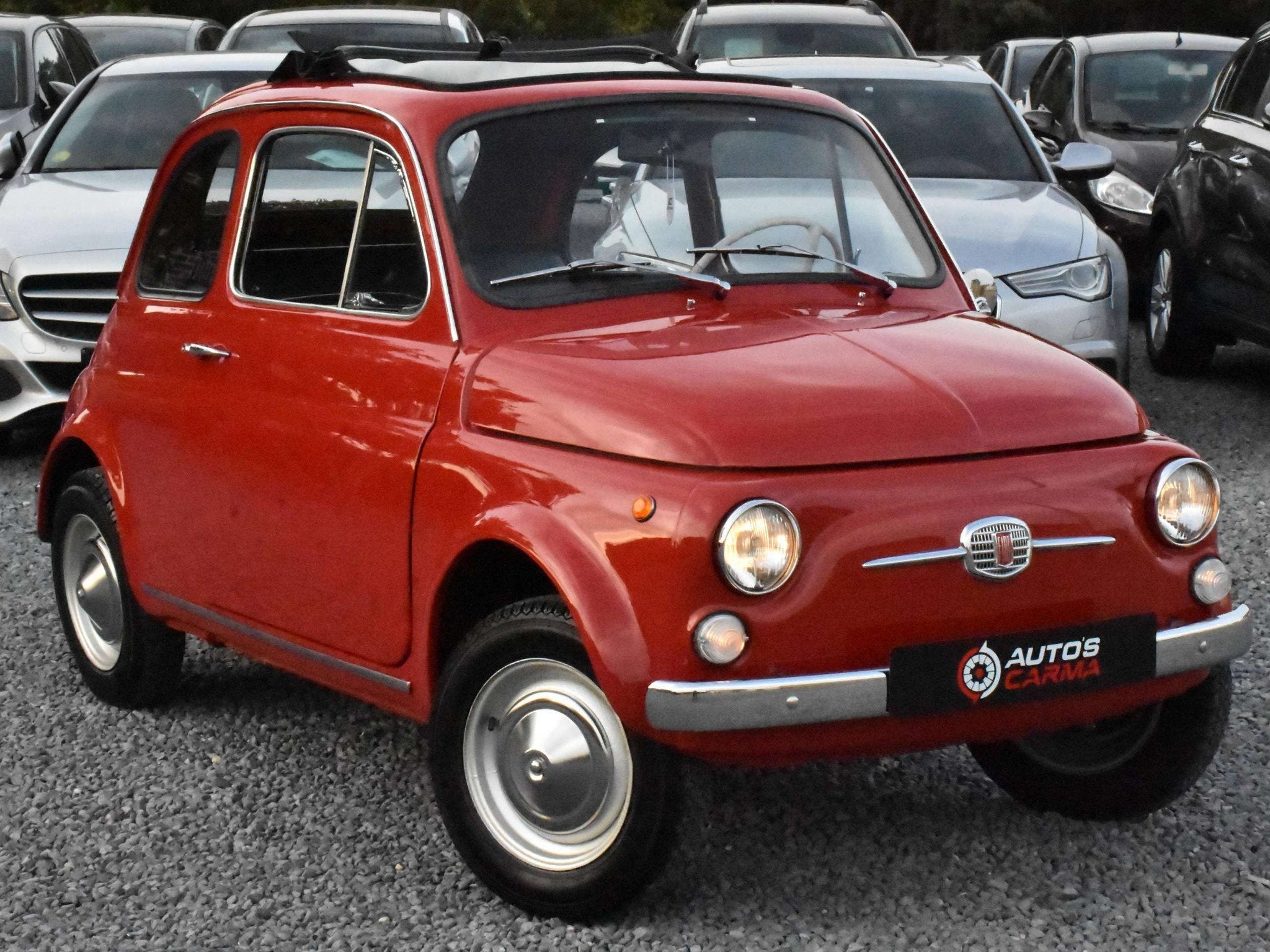 Fiat 500 NUOVA Volledig Gerestaureerd Benzine Nieuw Staat, Autos, Achat, Intérieur cuir, Entreprise, Boîte manuelle