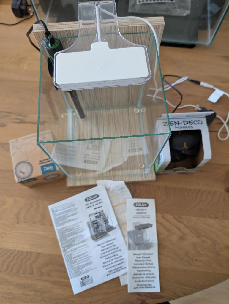 Aquarium Jayala de Zolux 10L, Enlèvement ou Envoi, Utilisé, Aquarium vide