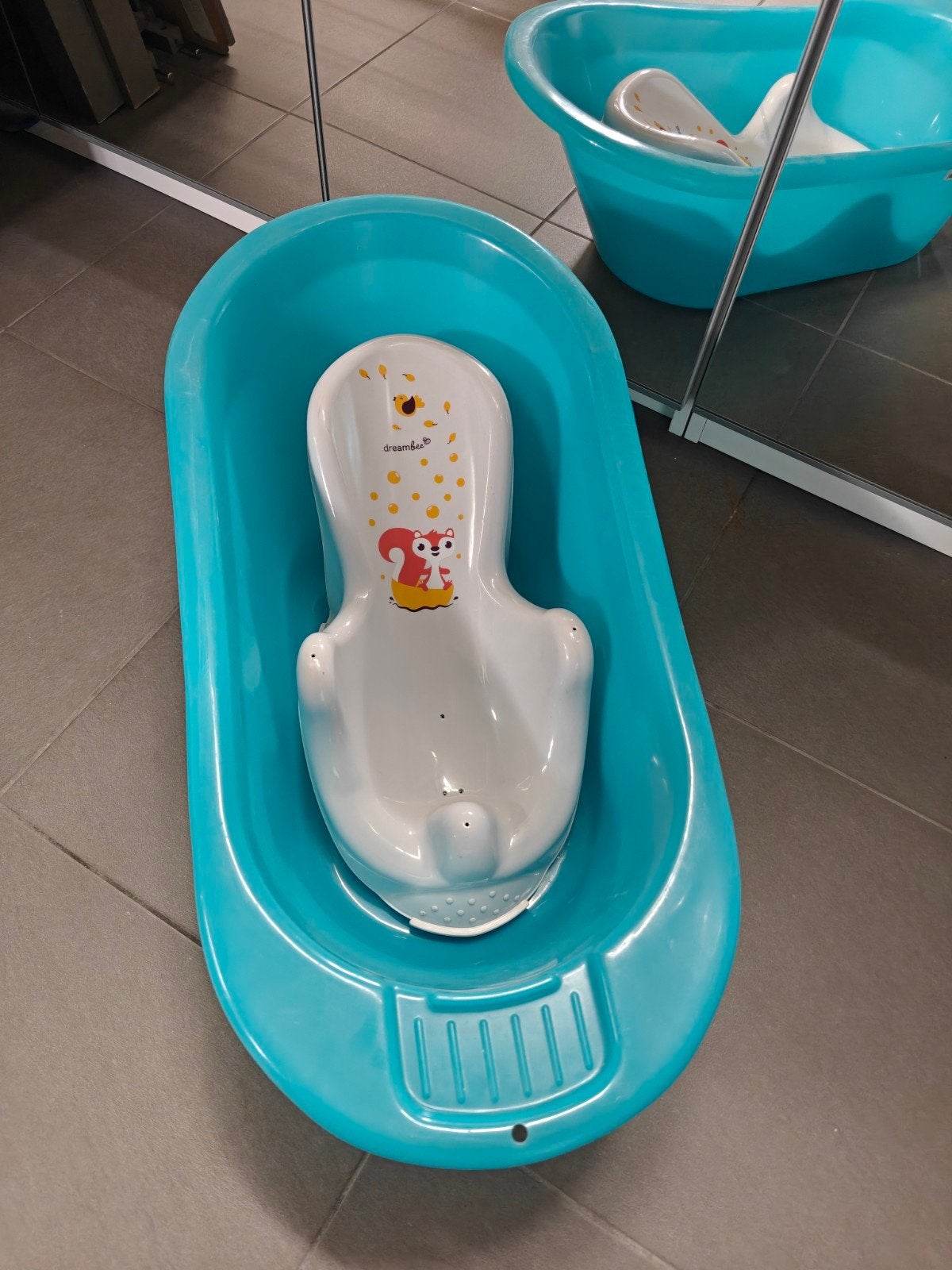 badje met badzitje (badverkleiner), Gebruikt, Badje, Standaard, Ophalen