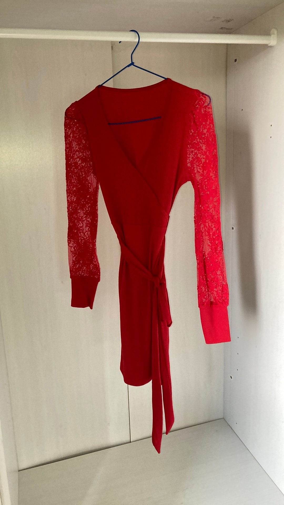 Rode jurk van Shein, Kleding | Dames, Jumpsuits, Ophalen of Verzenden, Zo goed als nieuw, Maat 36 (S), Rood