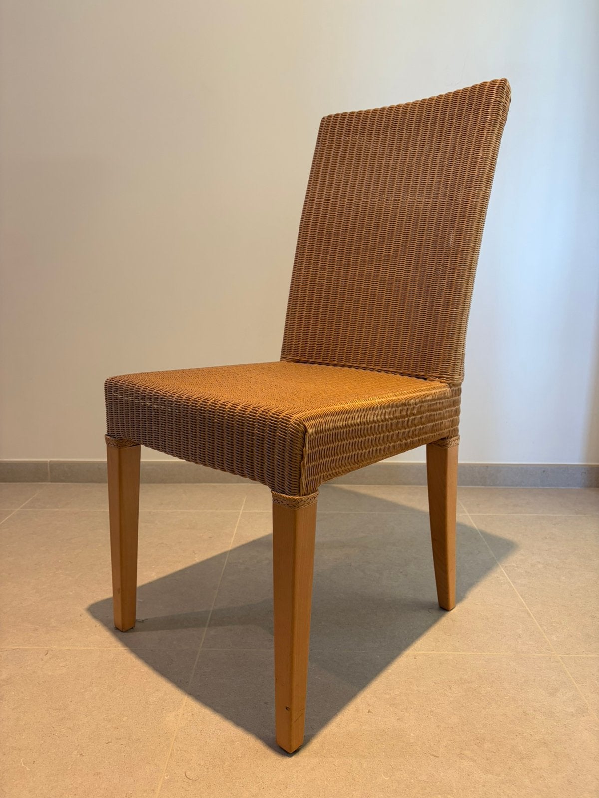 Vincent Sheppard Lloyd Loom stoelen (set van 6), Huis en Inrichting, Ophalen, Bruin, Zo goed als nieuw, Vijf, Zes of meer stoelen