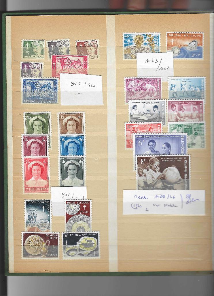 belgische zegels, Postzegels en Munten, Postzegels | Europa | België, Ophalen of Verzenden