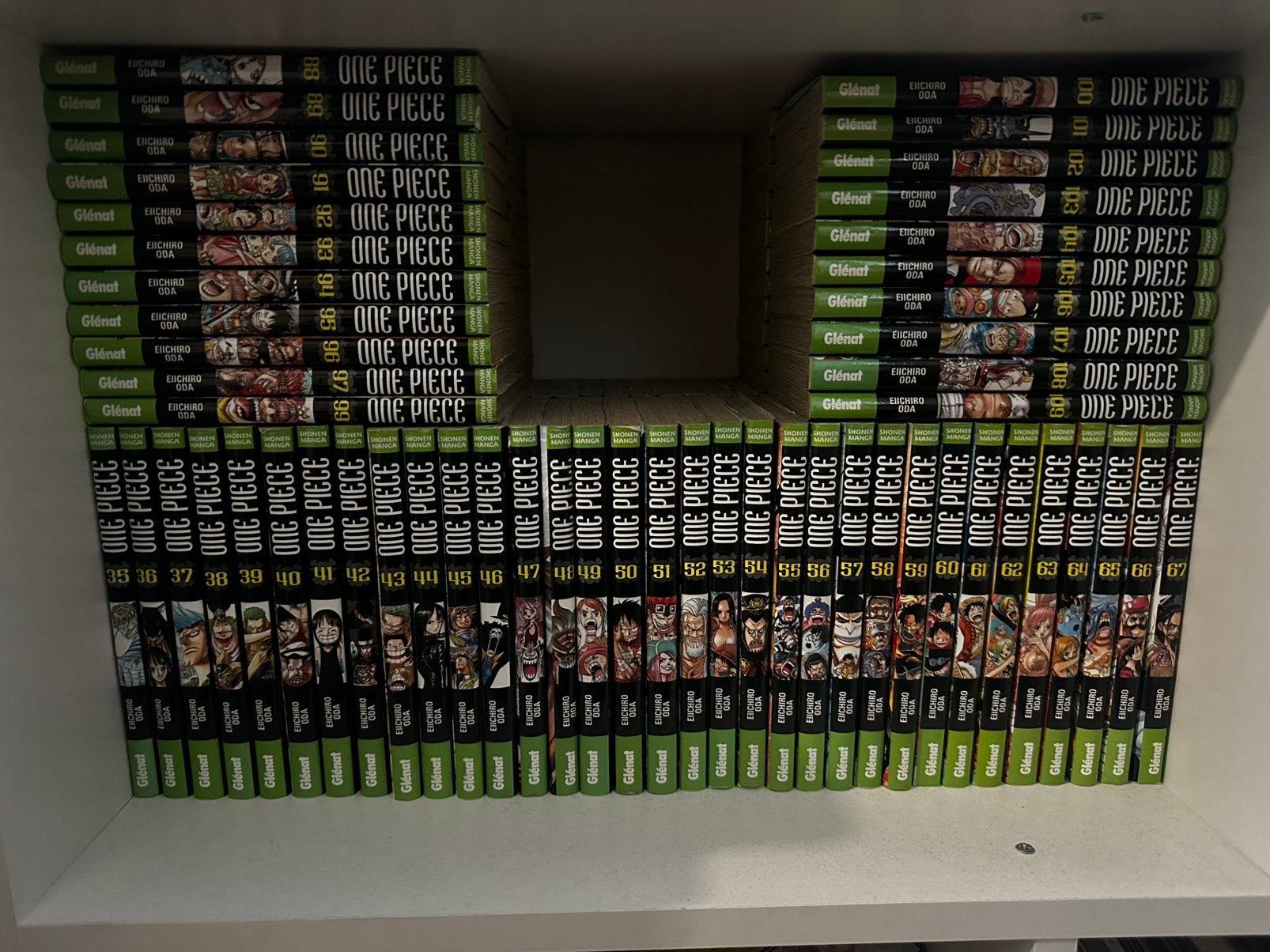 ONE PIECE intégrale 1-109, Livres, Série complète ou Série, Enlèvement, Utilisé, Europe