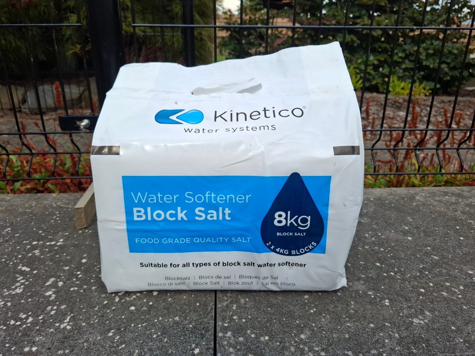 zout kinetico 8kg, Elektronische apparatuur, Waterontharders, Ophalen, Nieuw, Waterontharder met zout