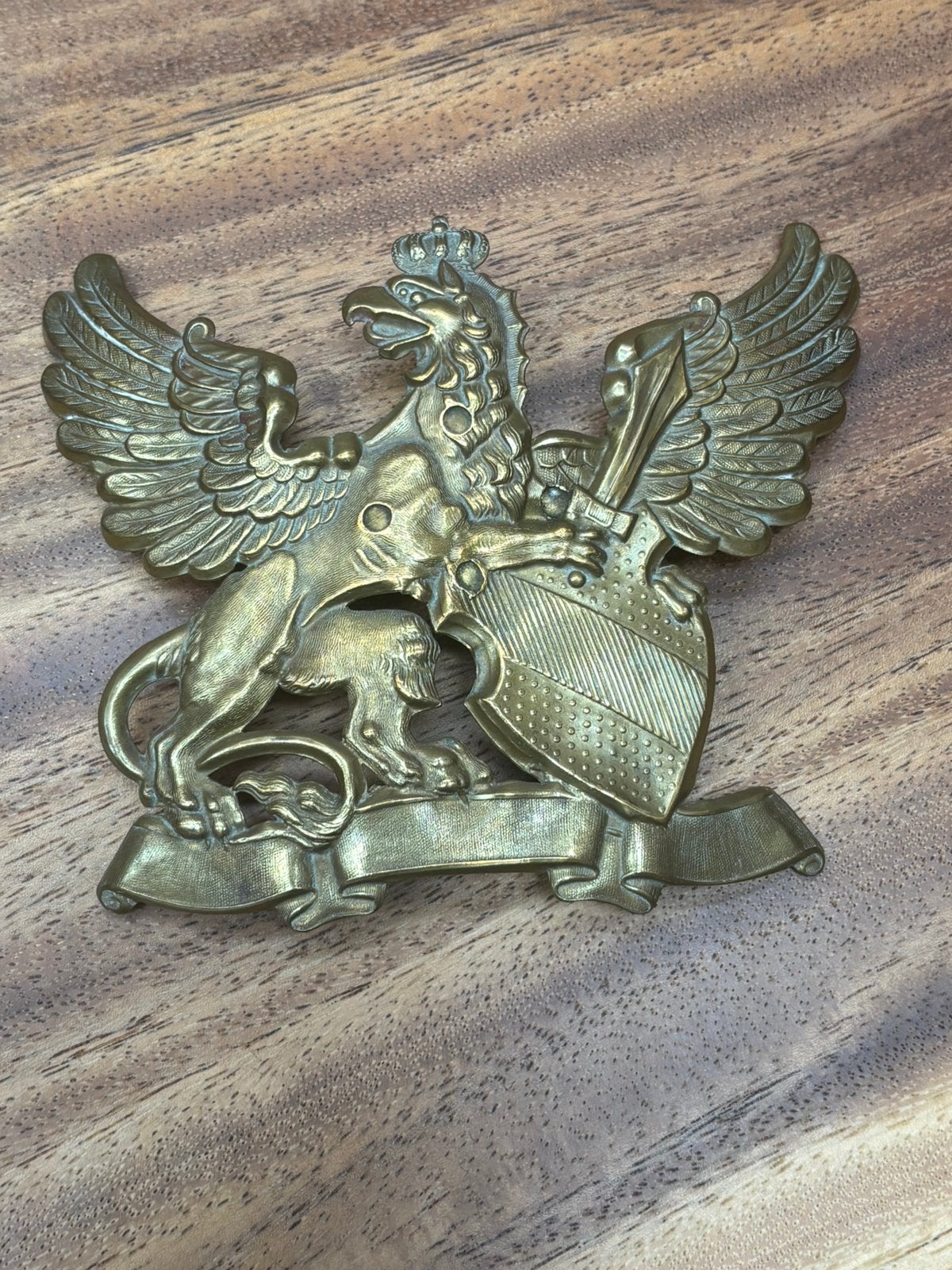 Plaque de Shako Allemand, Verzamelen, Ophalen of Verzenden