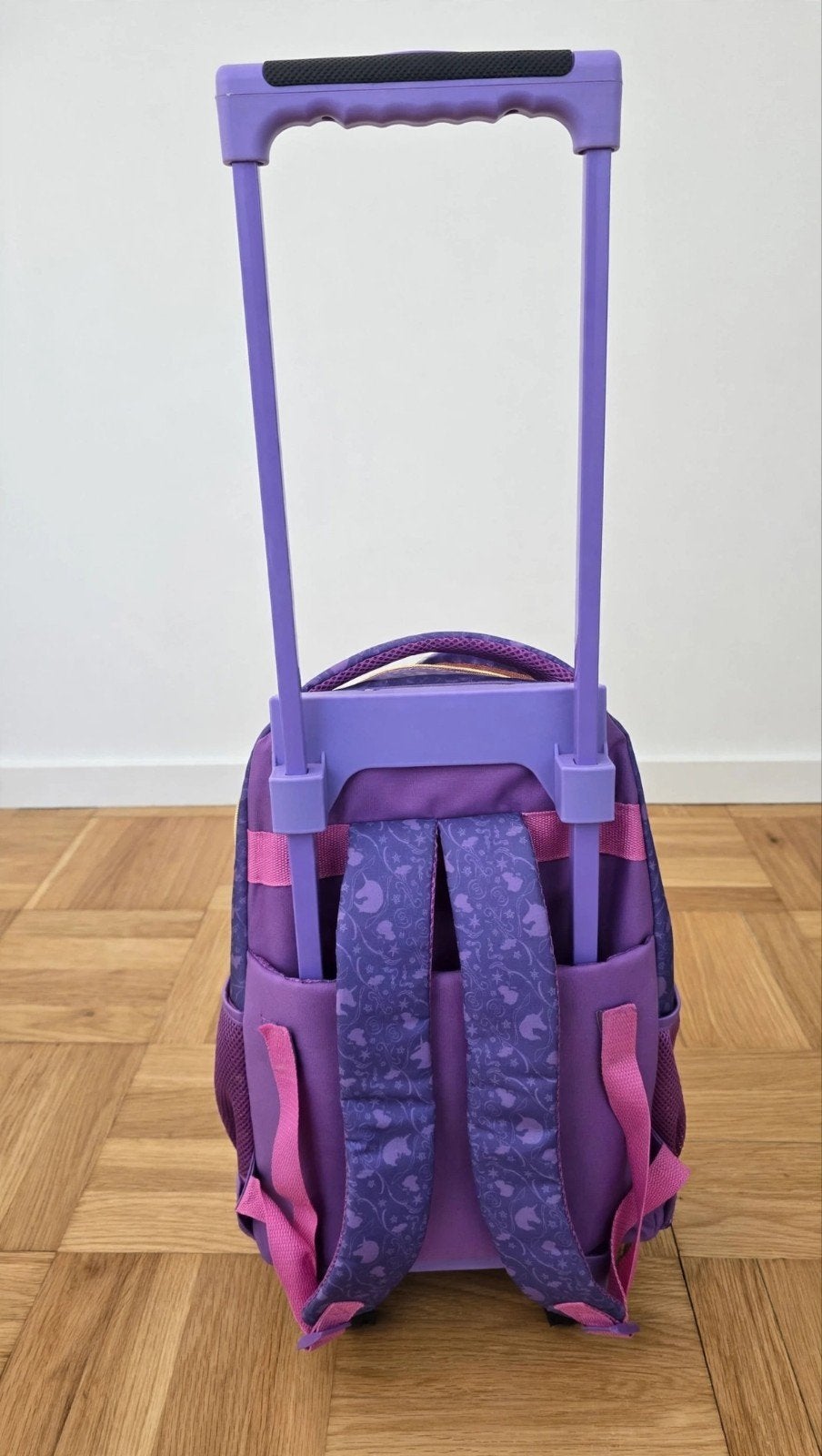 Sac à Dos à Roulettes Trolley Fille - Unicorn Academy - Viol, Enlèvement, Violet, Sac à dos