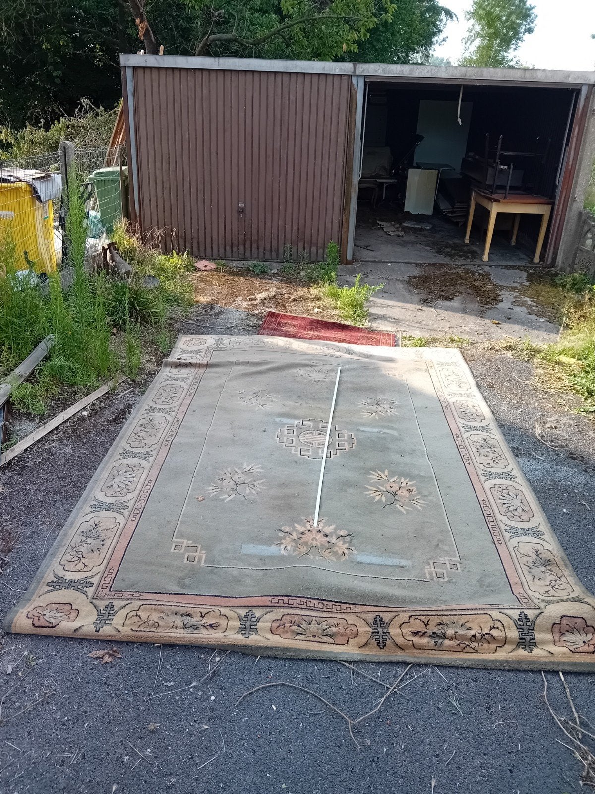 Diverse vloerkleden, Ophalen