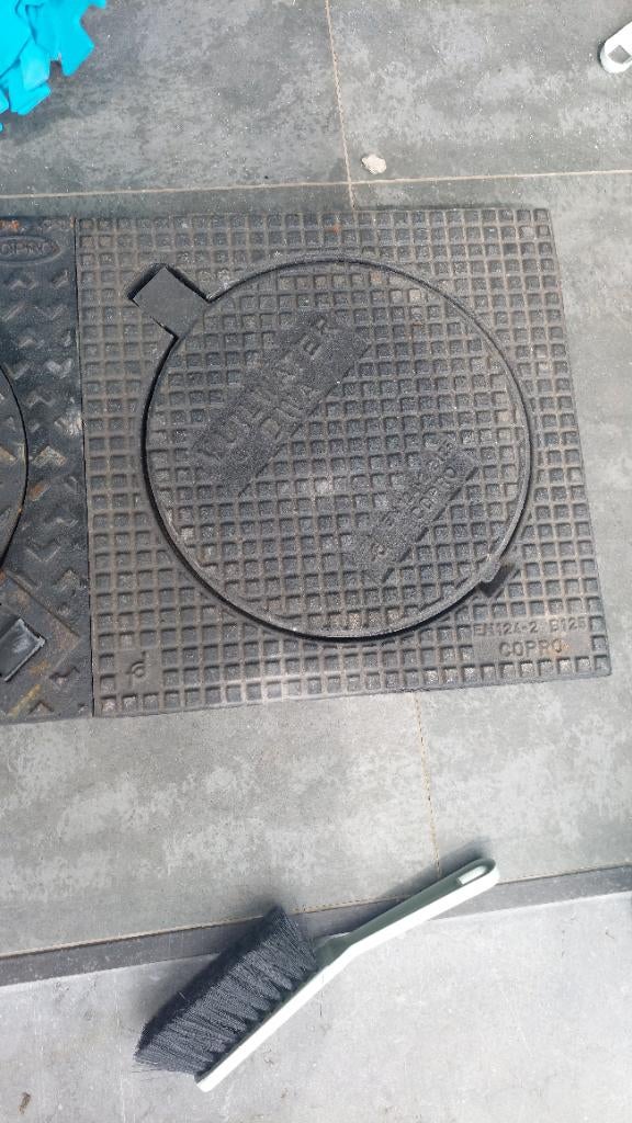 Gietijzer deksel controle put, Doe-het-zelf en Bouw, Ophalen, Overige materialen, Overige typen, Nieuw