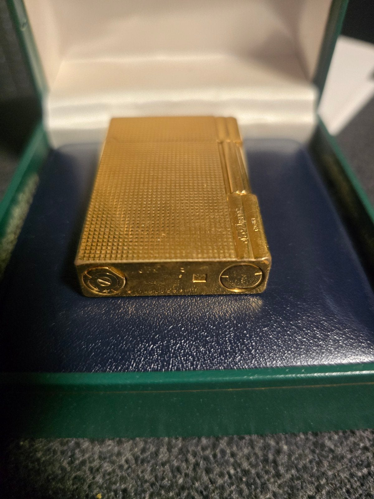 Goudvergulde S.T. Dupont gasaansteker, Verzamelen, Ophalen of Verzenden