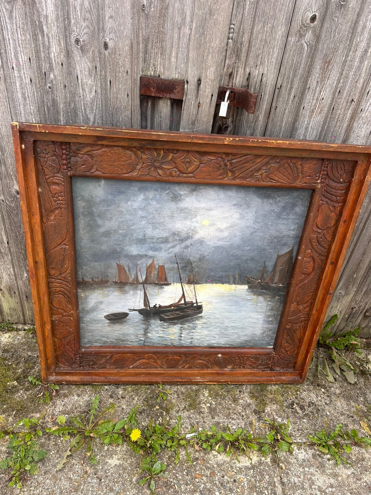 Schilderij oud., Enlèvement, Comme neuf