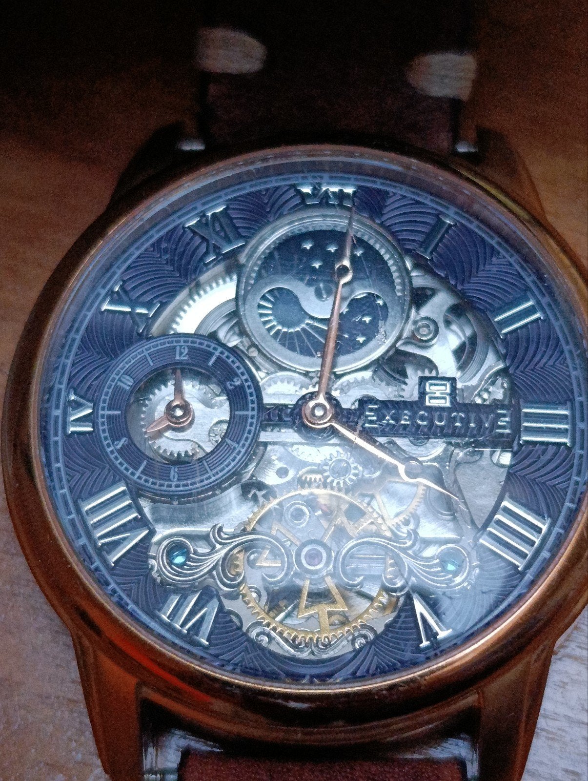Horloge Executive Nicky EX-1012-08 Automatic, Ophalen