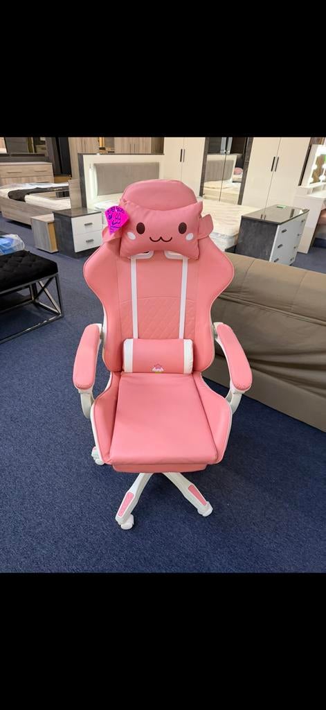 Chaise de bureau gaming, Nieuw, Ophalen of Verzenden, Roze, Gaming bureaustoel