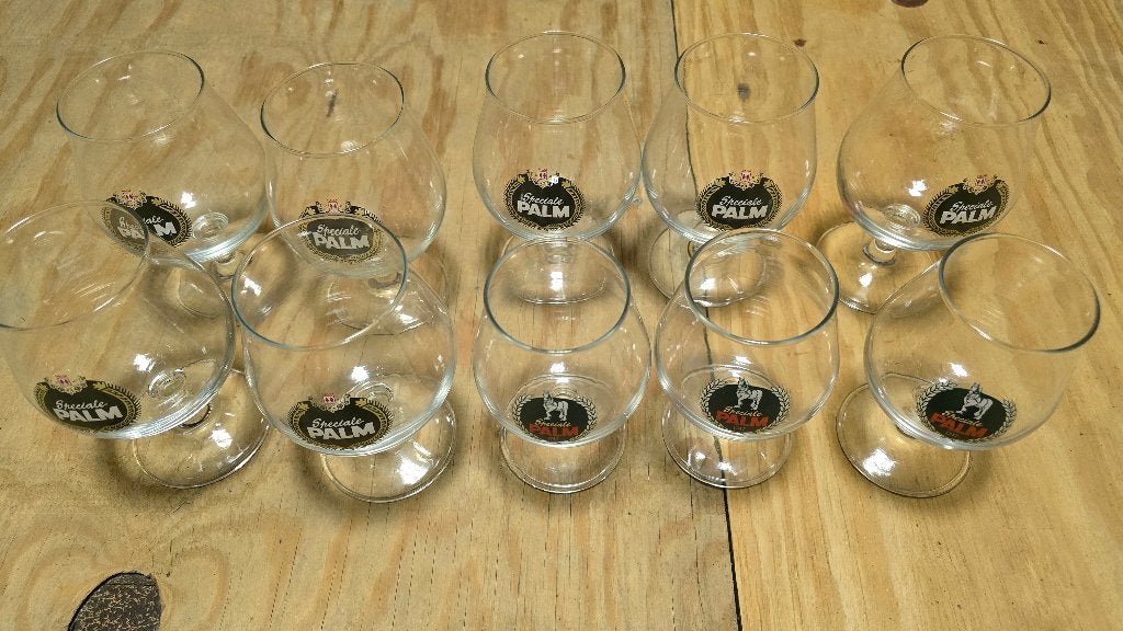 Palm glazen, Ophalen, Nieuw, Glas of Glazen, Palm