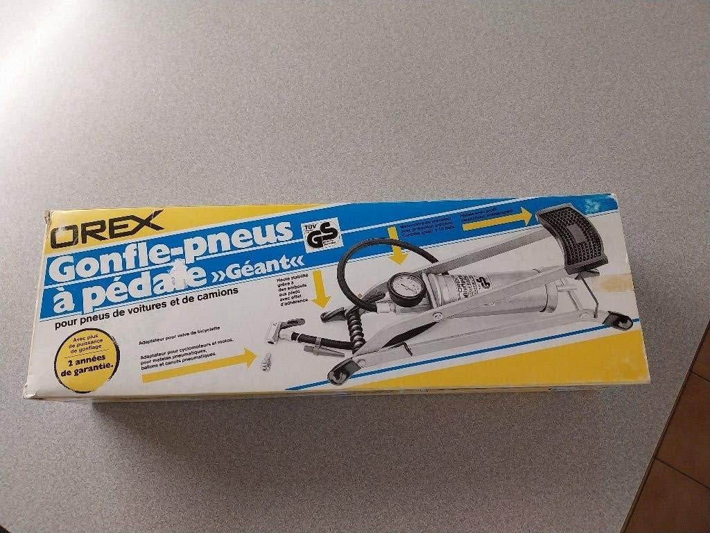 Voetpomp (auto/fiets/speelgoed), Enlèvement, Comme neuf, Manuellement